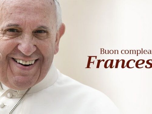 Buon compleanno Papa Francesco