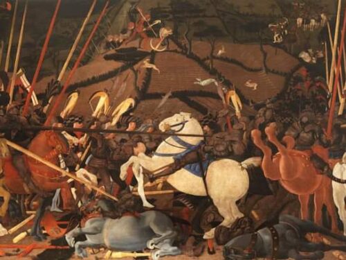 Paolo Uccello – La battaglia di San Romano