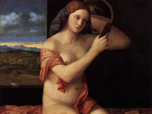 Giovanni Bellini – Donna allo specchio