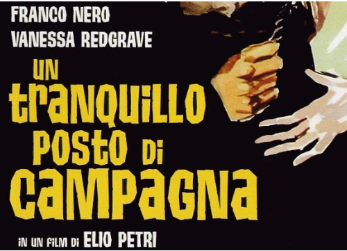 Film da vedere (o rivedere): ‘Un tranquillo posto di campagna’ di Elio Petri, con Franco Nero e Vanessa Redgrave