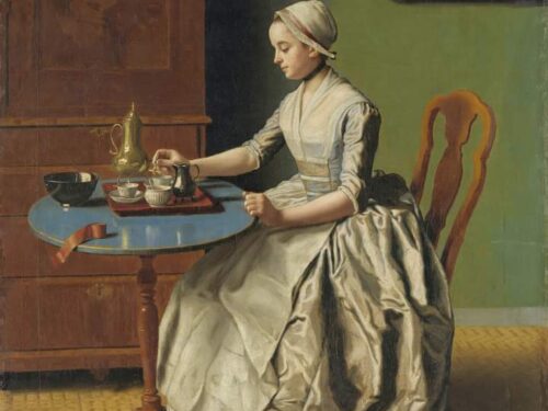 Jean-Étienne Liotard, Dutch Girl at Breakfast