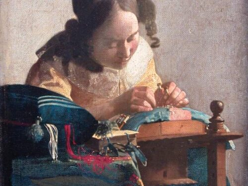 Johannes Vermeer, La merlettaia
