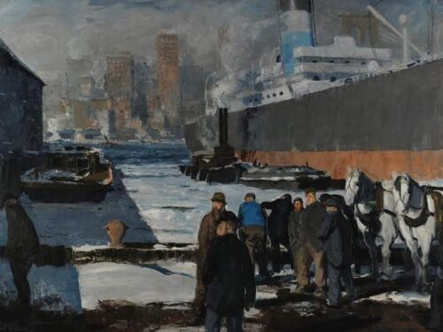 George Bellows, Men of the docks
